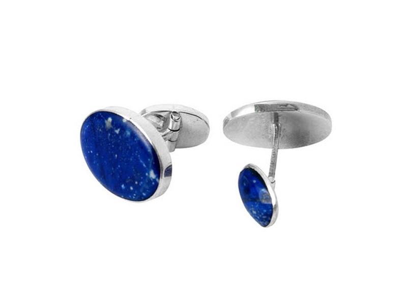 Lapis Lazuli Cufflinks For 32Nd Anniversary Gift Ideas For Husband