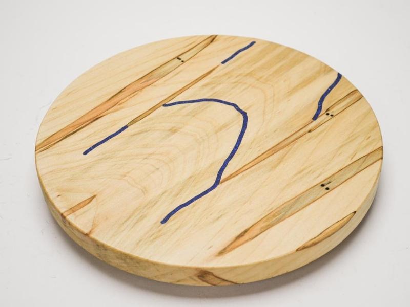 Lapis Lazuli and Oak Cheese Board