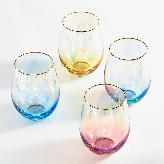 Luxury glass set for girlfriend