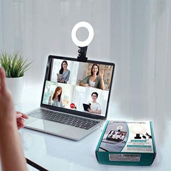 Video conference lighting: cool electronic gifts for mom