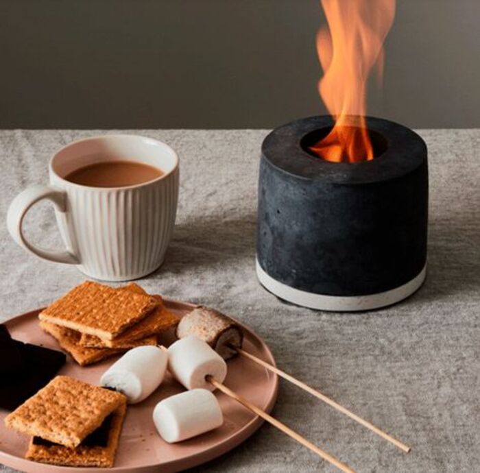 Personal fire pit: cool birthday presents for mom