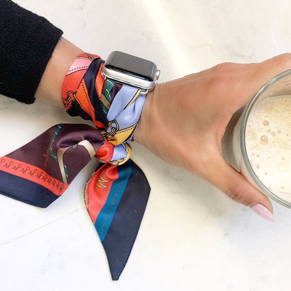 Mother's day DIY gifts: Scarf Watchband