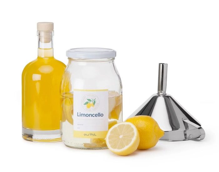 Modern present four year mark - Homemade Limoncello Kit