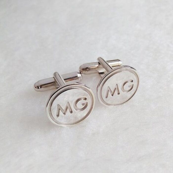 Custom Engraved Cufflinks - Great Gift For Him