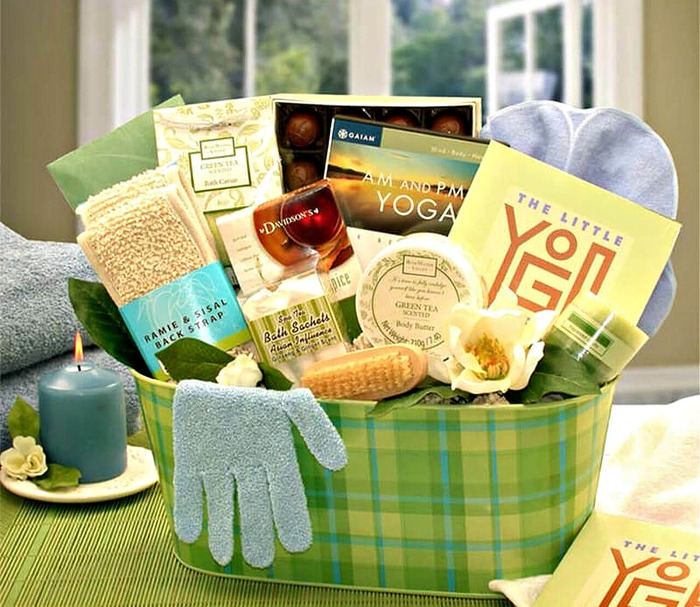 Yoga Gift Basket