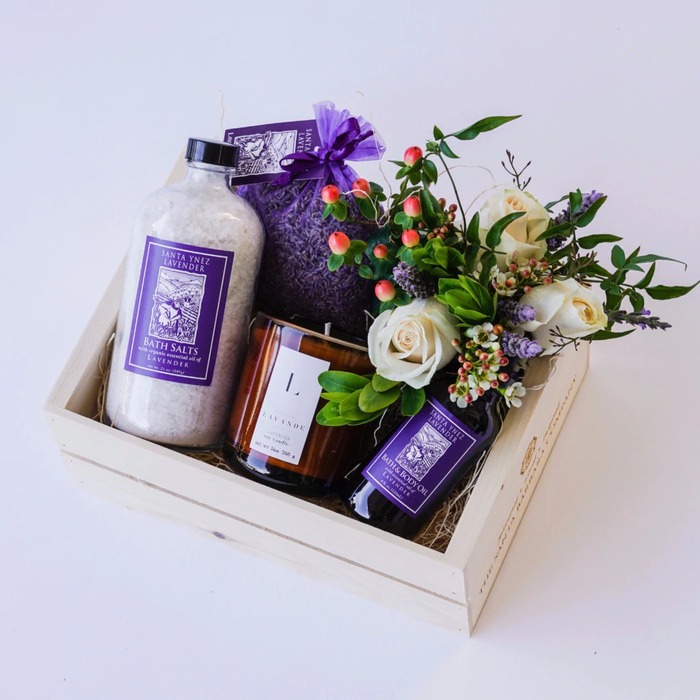 Retirement gifts for women - Lavender Gift Box