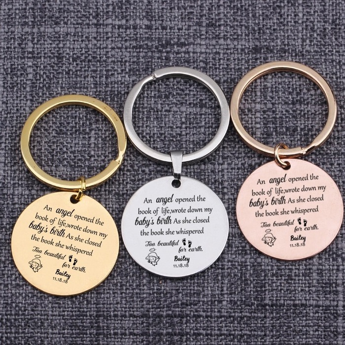 Retirement Gifts For Women - The World Will Mourn Your Departure Keychain