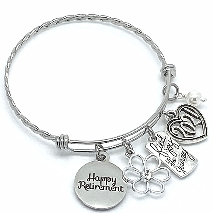 Unique Gift For Women At Retirement Party - Handwriting Bracelet