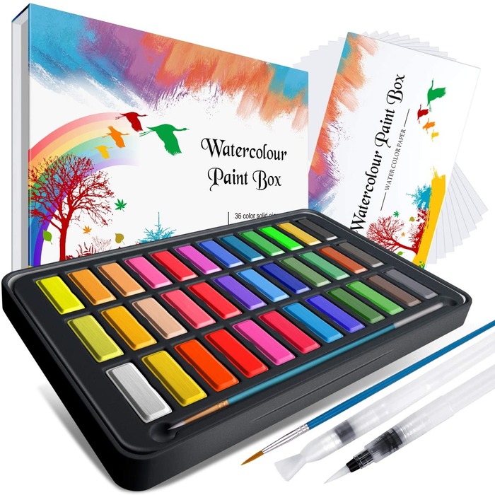 Retirement gifts for women - Watercolors Paint Set