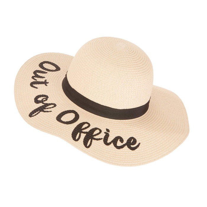 Retirement Gifts For Women - Out Of Office Floppy Sun Hat