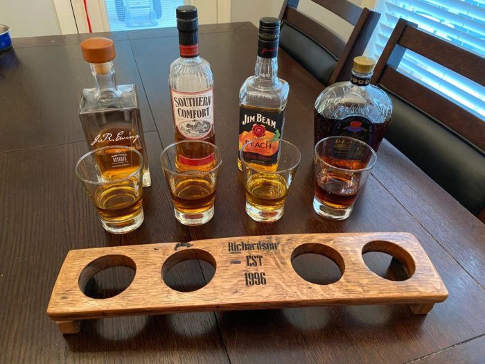 Retirement Gifts For Women - Customized Bourbon Flight