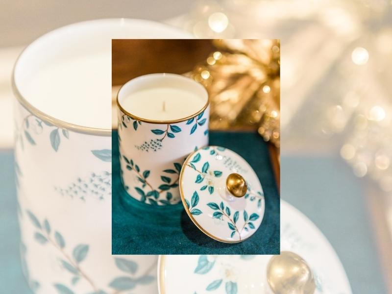 Fortnum &Amp; Mason Fortnum'S Camellia White Lidded Candle