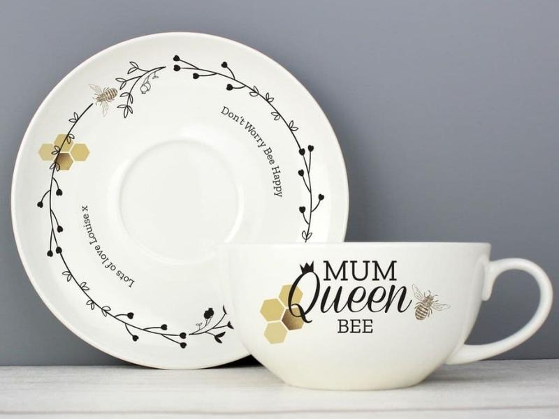 Personalized Bone China Plate for the 36th anniversary gift