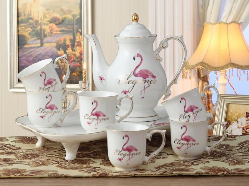 Euro Porcelain Vintage Tea Or Coffee Cup Set