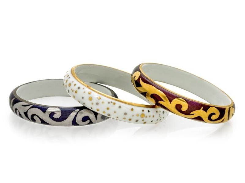 Porcelain Bracelets for 36th wedding anniversary gifts for wife