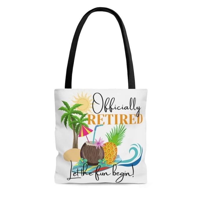 Personalized Retirement Gifts - Customized Tote Bag