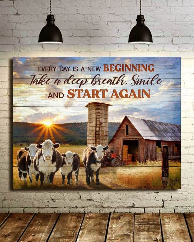 best gift for retired person - New day canvas print