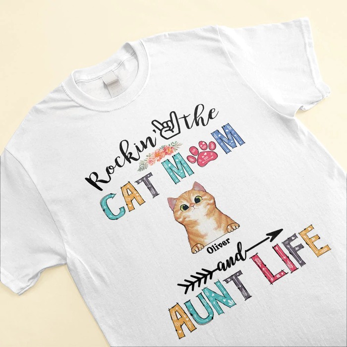 Aunt Life T-Shirt: Cute Personalized Gift For Auntie