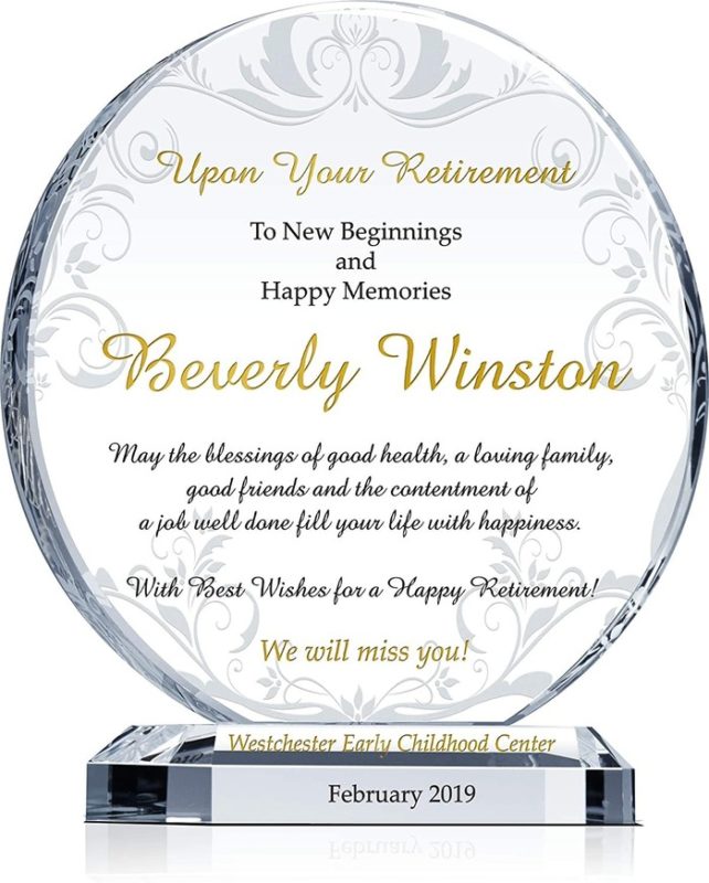 nurse retirement gifts - Nurse Retirement Award