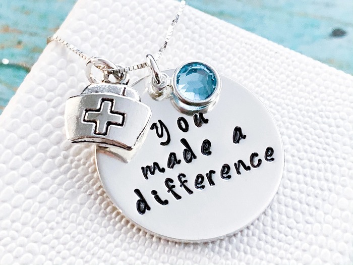 nurse retirement gifts - Retired Nurse Necklace