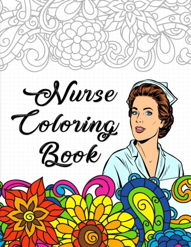 Nurse Retirement Gifts - Nurse Coloring Book