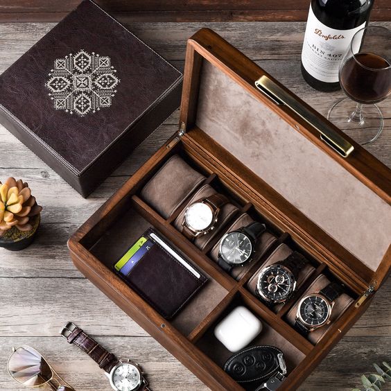 Watch box organizer: university graduation gifts for boyfriend