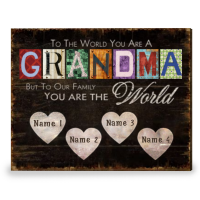 personalized gift for grandma mother's day gift for grandma