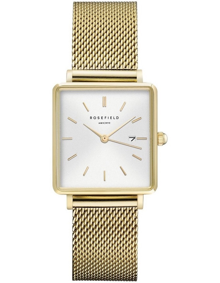 Best gifts for mom - Gold square watch 