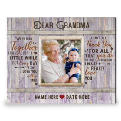 personalized gift for grandma mother's day gift for grandma gift for new grandma
