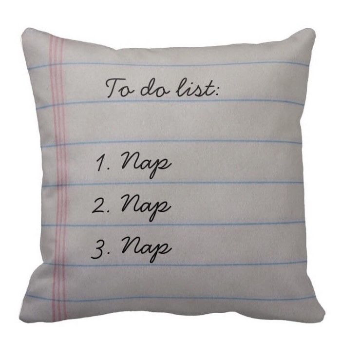 A Nap Pillow
