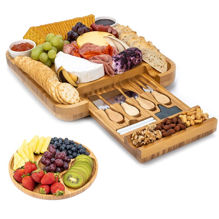 A Cheese Board For Unique Retirement Gifts For Boss