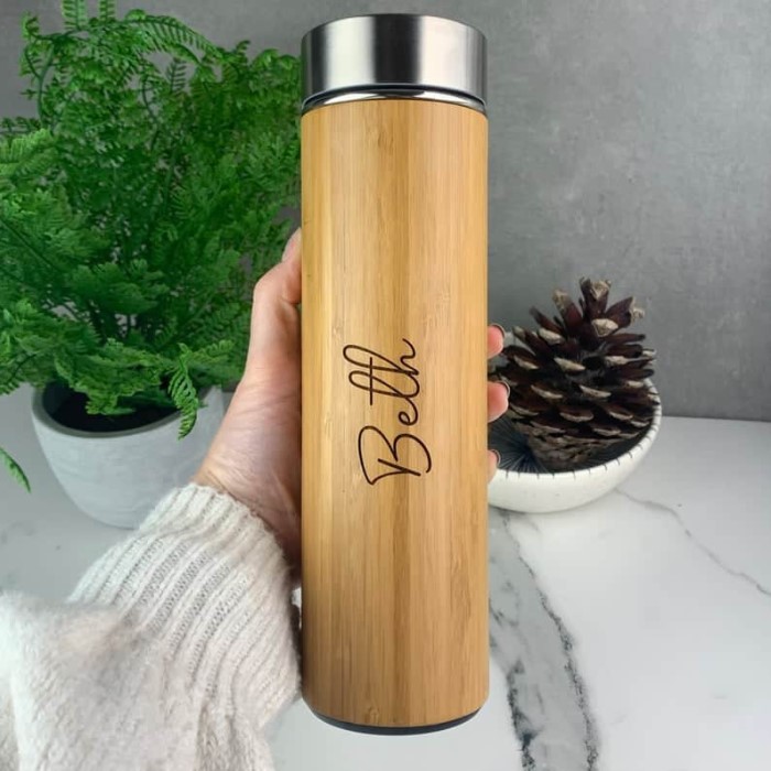 Custom Bamboo Water Bottles