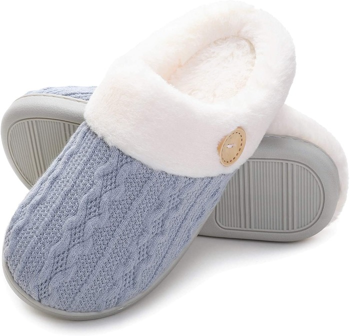 Cozy slippers for mom's gift