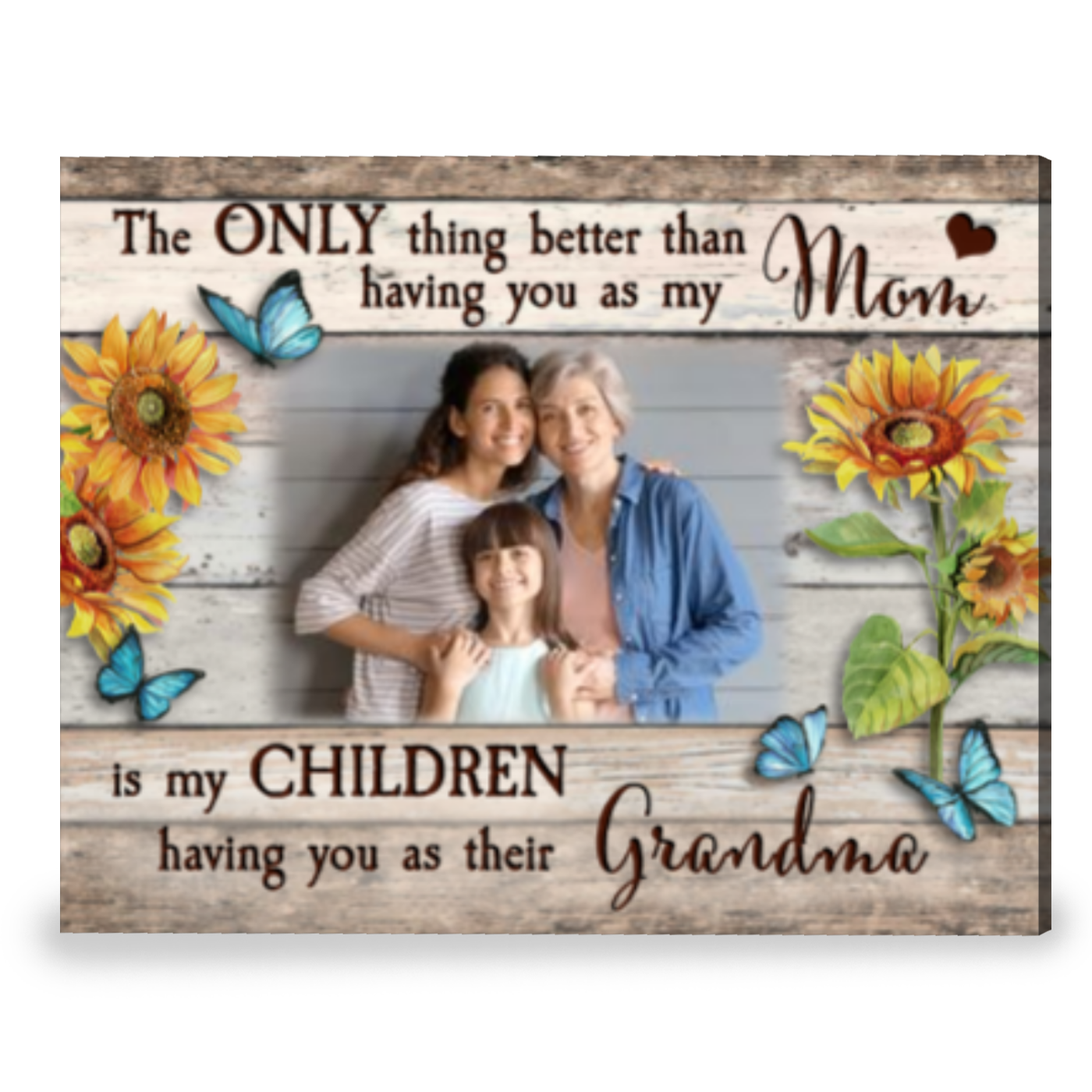 Mothers Day Custom Gift For Grandma Good Gifts For Grandma - Oh Canvas