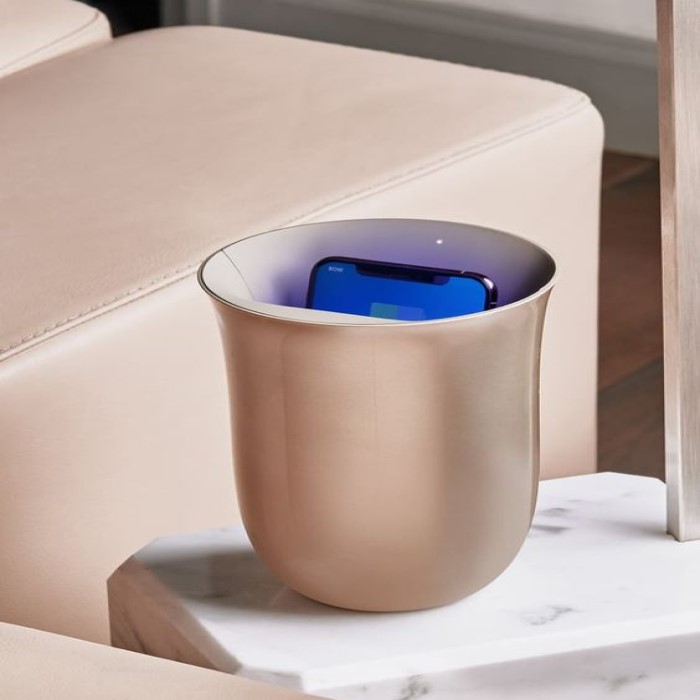 A Wireless Sanitizing Charger