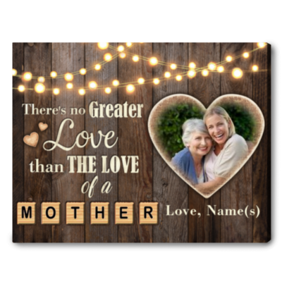 thoughtful gift ideas for mother's day personalized mom photo canvas wall art decor 01