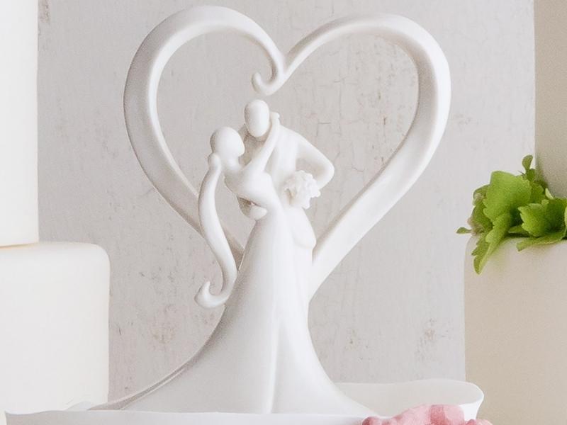Naturals Ceramic Wedding Figurines for 27th anniversary gifts for her