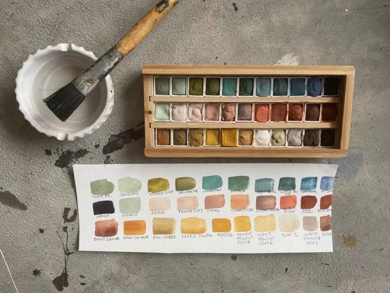 Watercolor Palette for 27th anniversary gifts for him