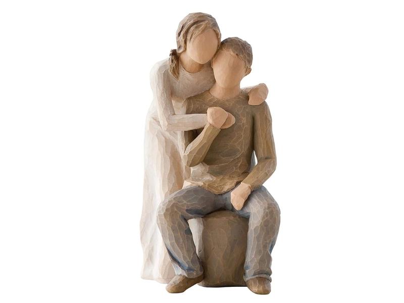 Mother And Father Willow Tree Sculpture For The 27Th Anniversary Gift