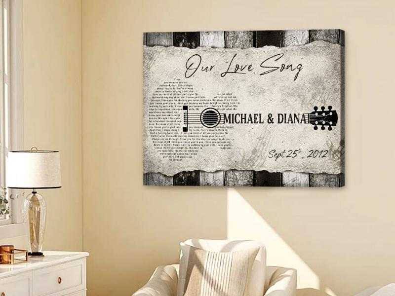 Music Wall Art Anniversary Gifts Oh Canvas