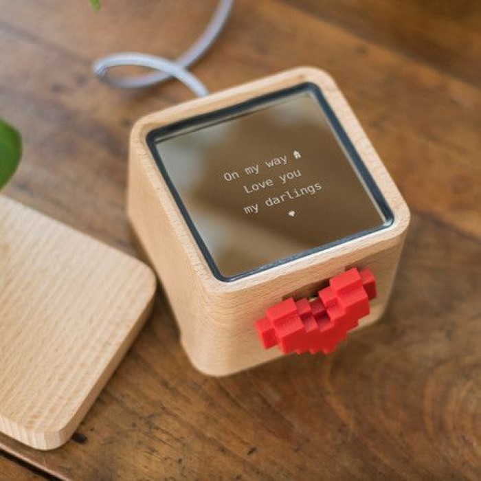 A Heart Message Box For Romantic Wife Gifts
