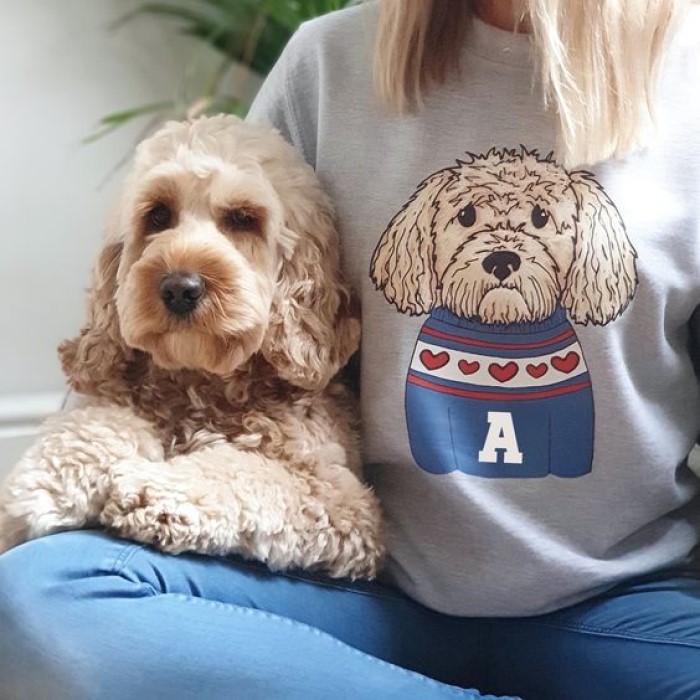 A Sweater With Your Pet's Name For Romantic Gifts For Wife