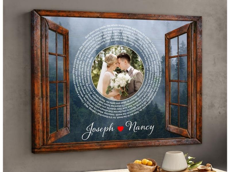 40th Wedding Anniversary Gift For Parents Personalized Anniversary Gifts  For Couples - Oh Canvas