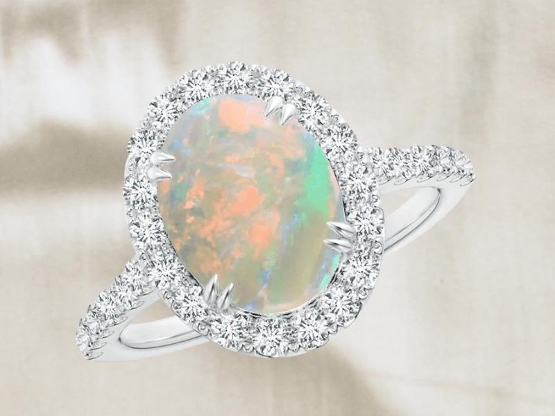 Opal Ring for gift ideas for 38th wedding anniversary