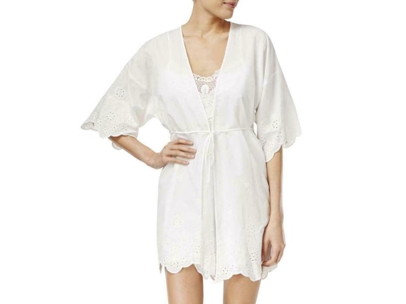 Embroidered Wrap Robe For The 39Th Anniversary Gift