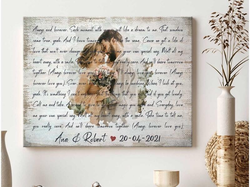 Custom Photo Gift For Anniversary Canvas Print Oh Canvas