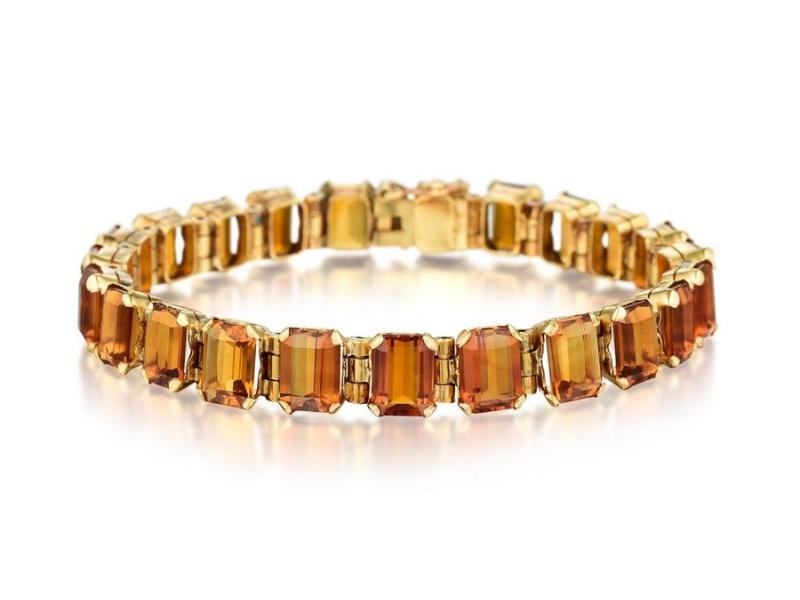 Imperial Topaz Bracelet For The 41St Anniversary Present