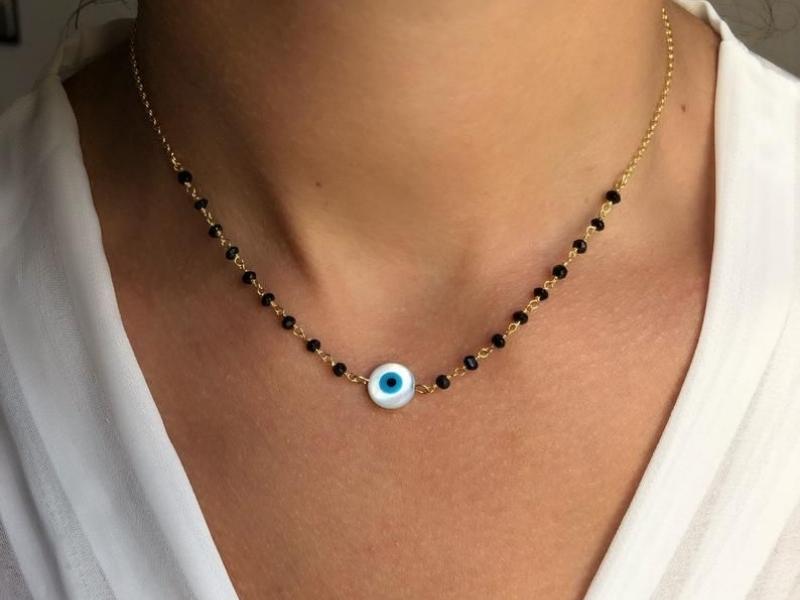 Evil Eye Protection Necklaces For The 41St Anniversary Gift