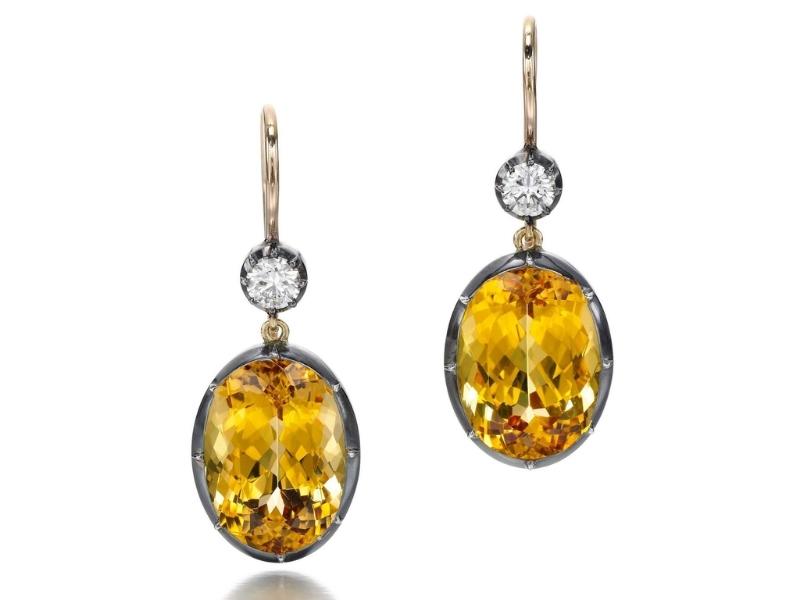 Imperial Topaz Earrings for 41st anniversary gift ideas