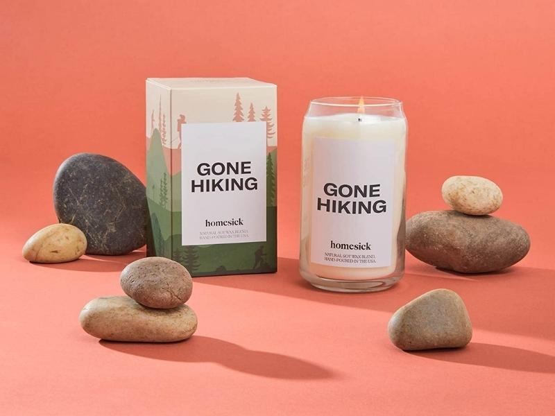 Gone Hiking Candle for the 41st wedding anniversary gift